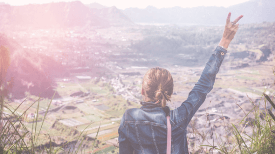 Mujer feliz, mundo de colores, feliz, mi testimonio ahora. 
