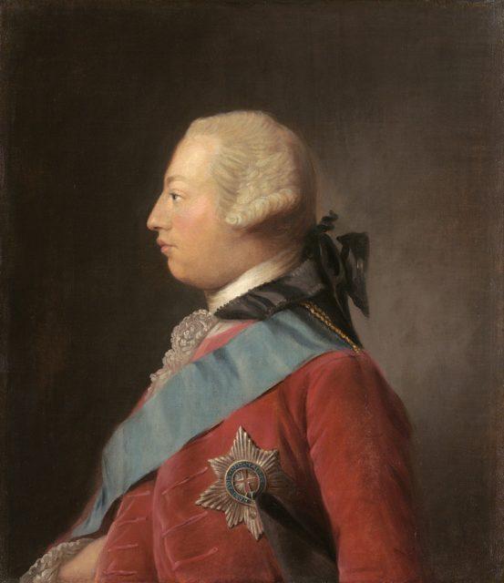 George III de Allan Ramsay, 1762