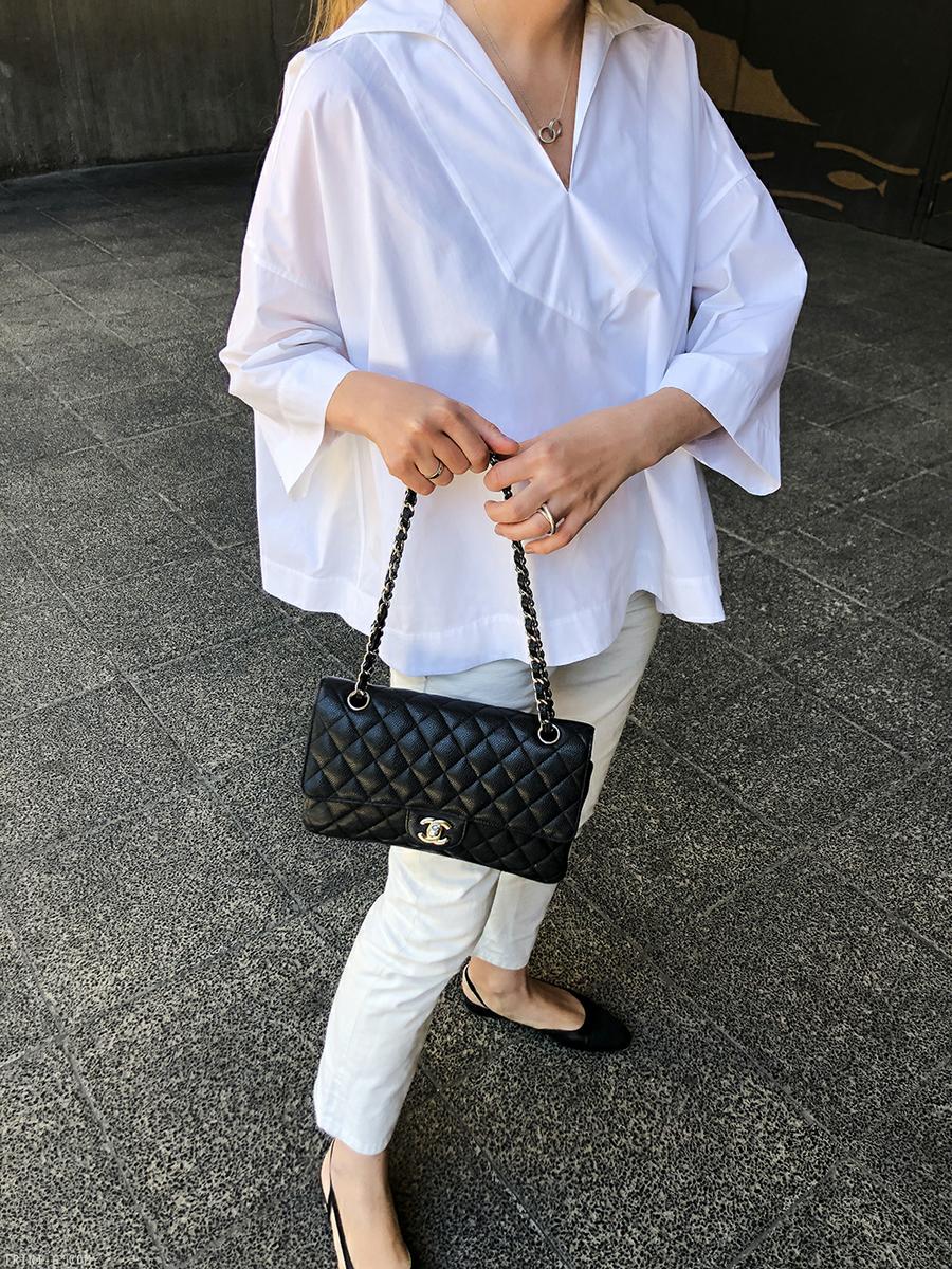 Trini | The Row Ashland jeans Balenciaga top