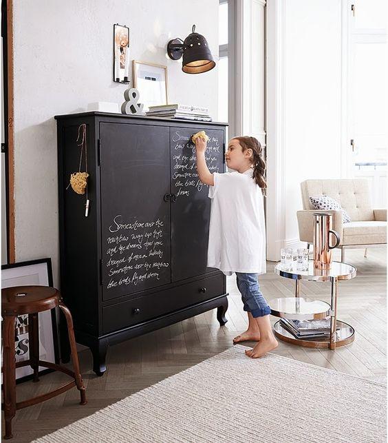 Las mejores opciones para una pared de pizarra | Decoración