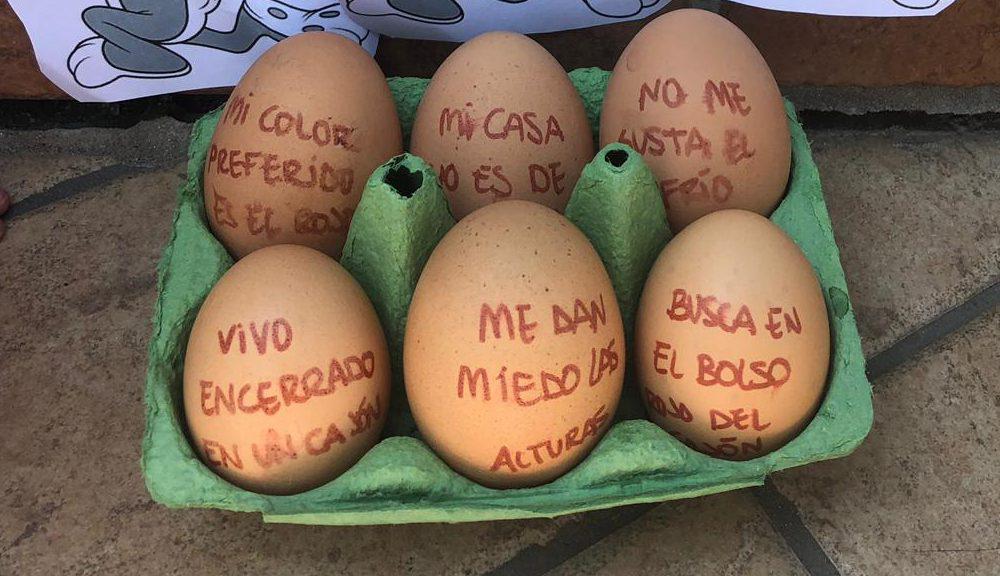 huevos pascua con pistas