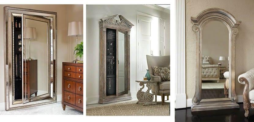 Muebles espejo joyero