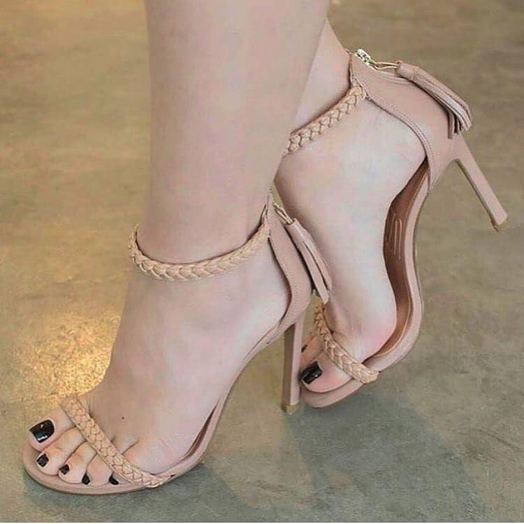 Sandalias de tacón medio 