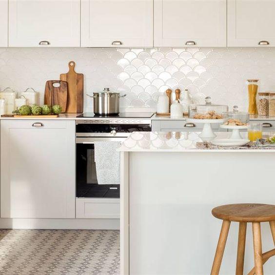 Azulejos: ejemplos para colocar en la cocina | Decoración