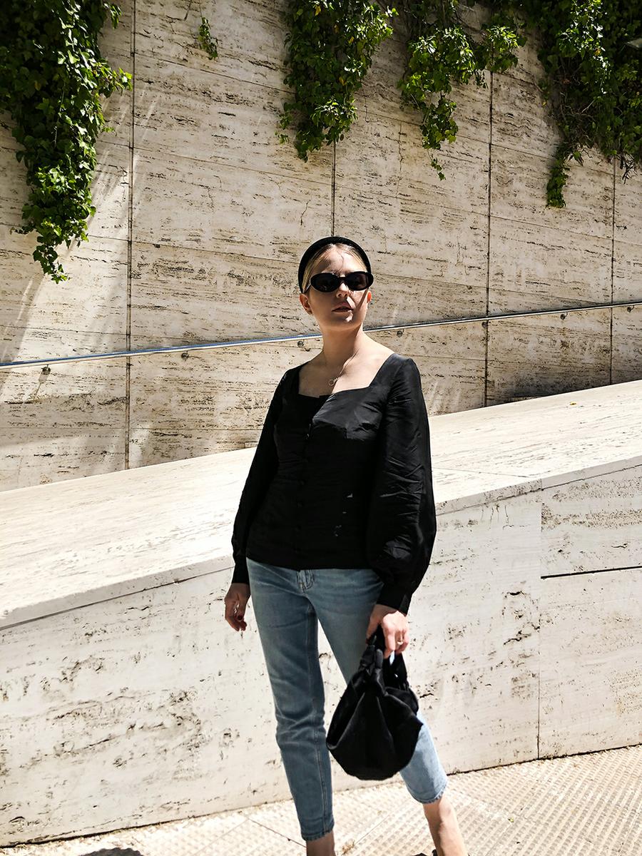 Trini | Deitas top Acne Studios jeans