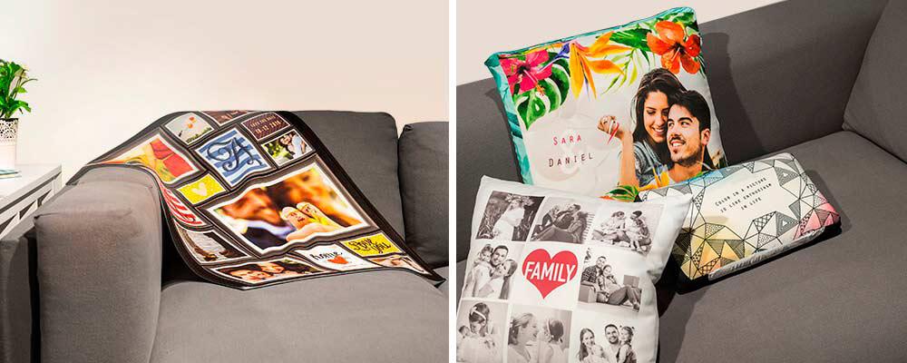 Manta personalizada con foto