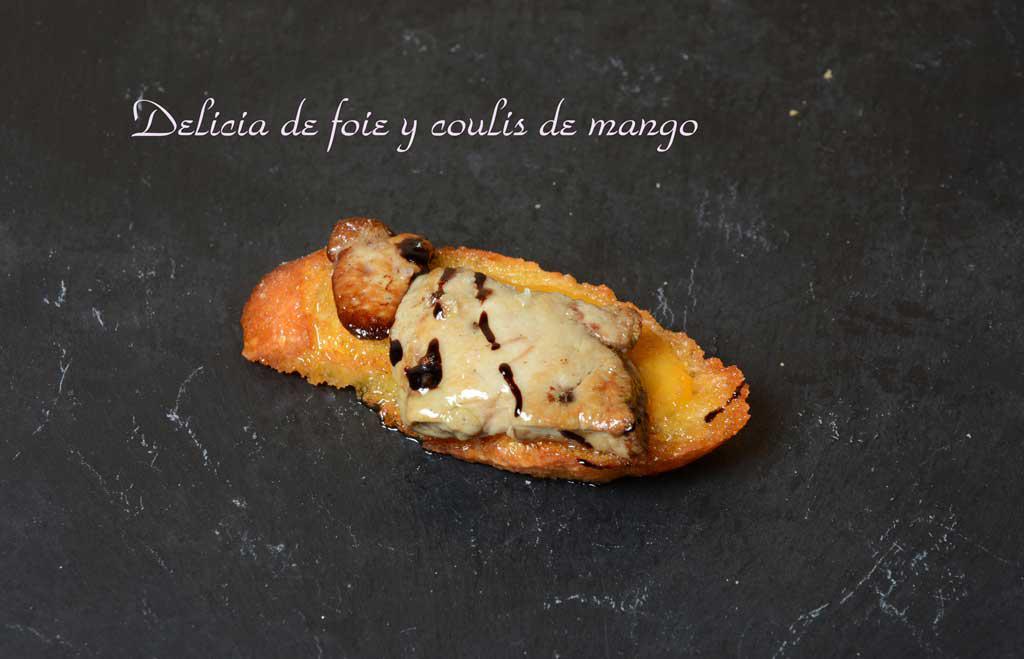 Aperitivos de boda. Delicia de foie