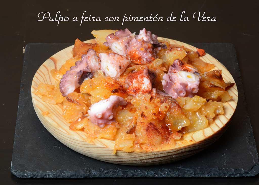 Aperitivos de boda. Pulpo a feira