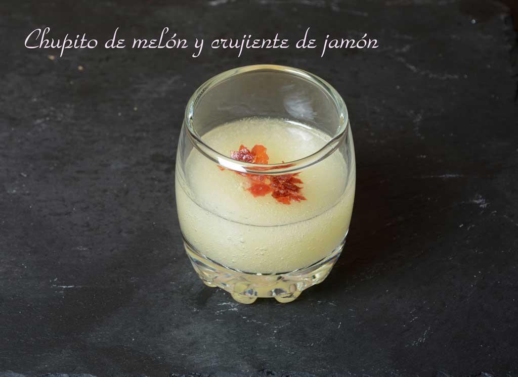 Aperitivos de boda. Chupito de melón