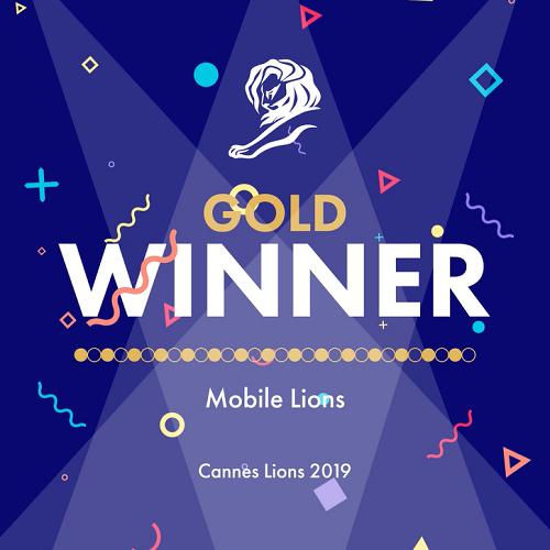 Gold - Cannes Lion 2019_mobile lions