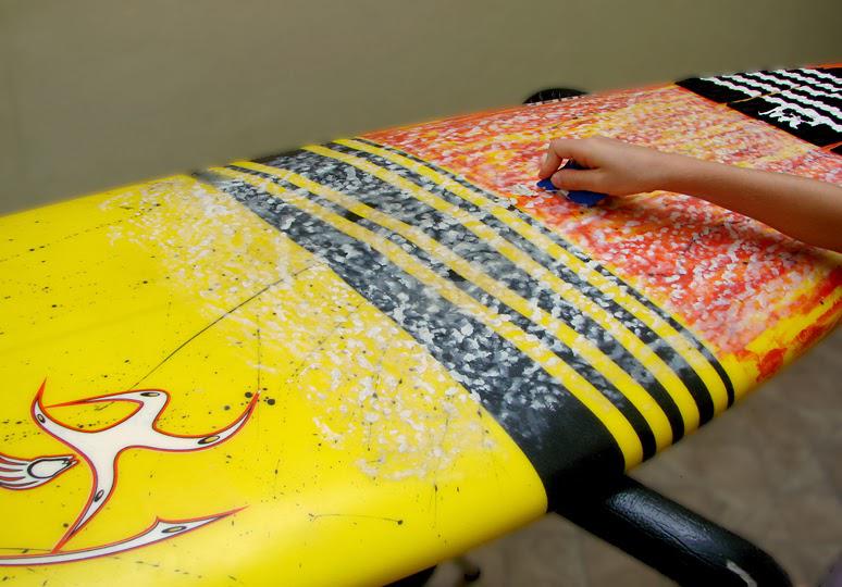 Parafina para surfear