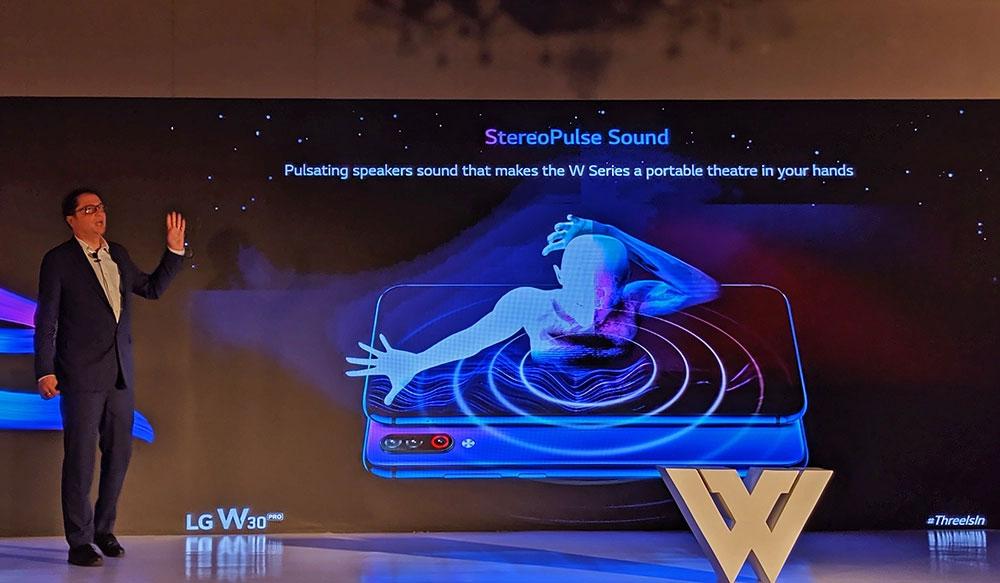 LG W30 Pro - Stereo Sound
