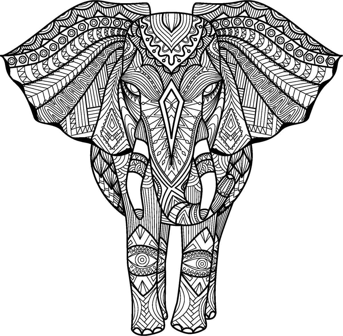 Mandala de Elefante pdf