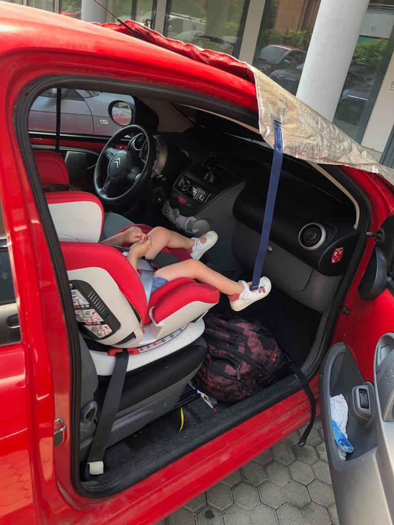 reflecar parasol luna delantera