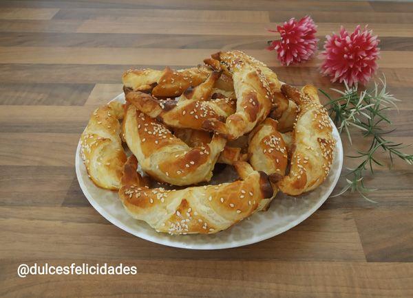 Borek turco. Empanadas turcas de queso feta