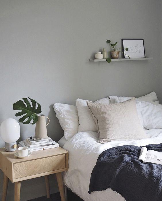 cabeceros en dormitorios nórdicos
