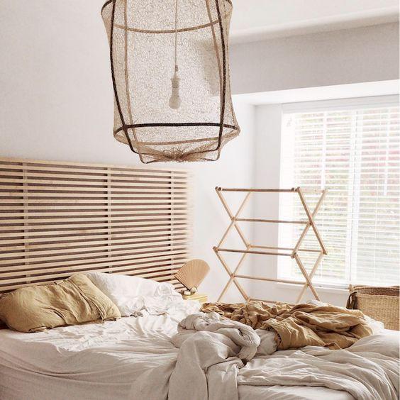 cabeceros en dormitorios nórdicos