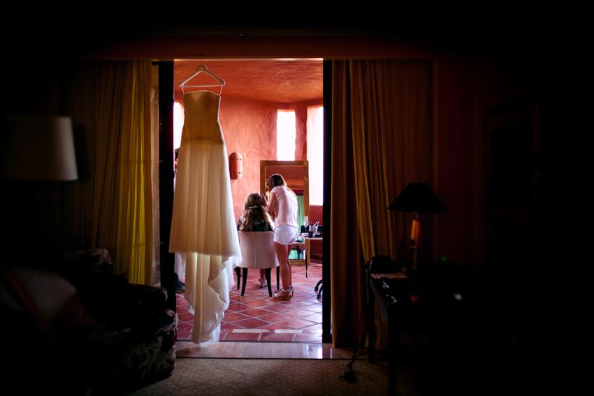 fotografía artística de boda marbella