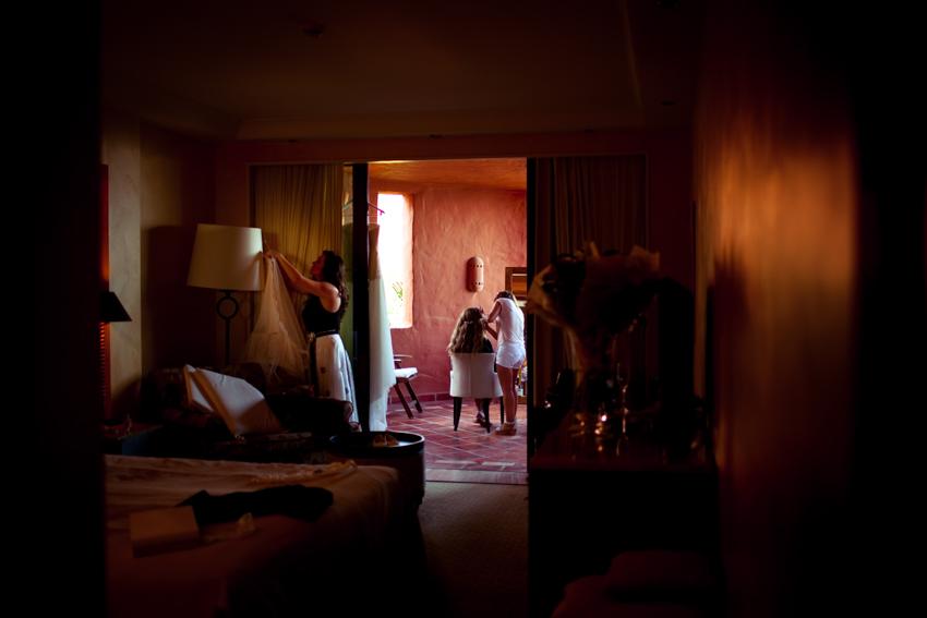 momento previos a la celebración 