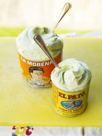 helado de aguacate Jamie Oliver