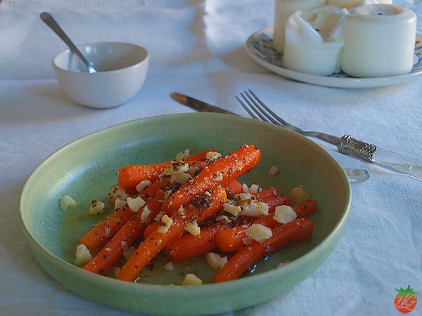Receta Zanahorias con queso Idiazábal HortoGourmet