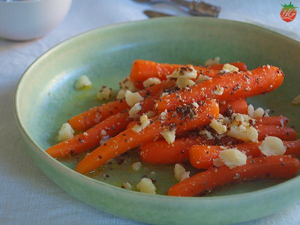 Receta Zanahorias con queso Idiazábal