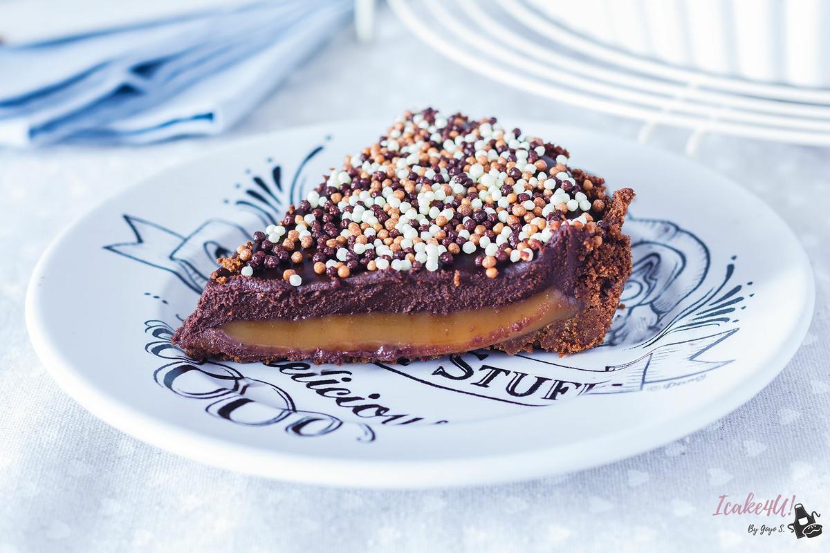 Tartaleta de Chocolate y Toffee Salado
