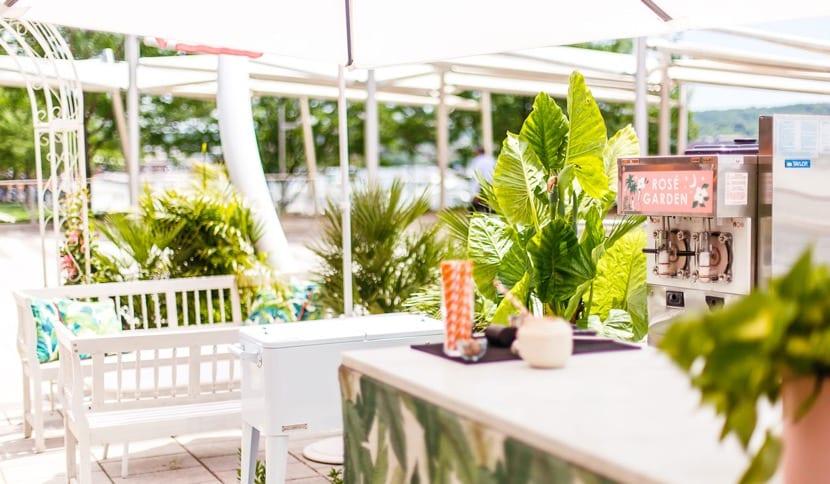 barra de bar en fiesta