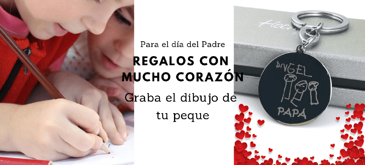 llaveros personalizados para el día del padre