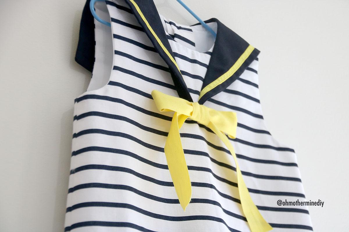 Patrones vestido marinero para niñas (gratis hasta talla 7 años) |  Manualidades