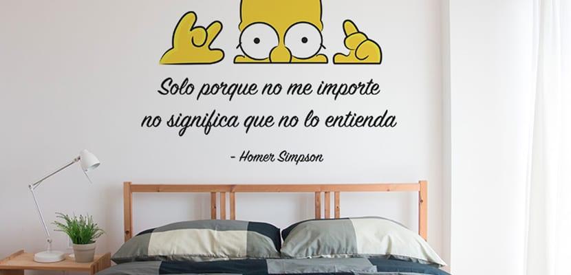 Vinilos en el dormitorio