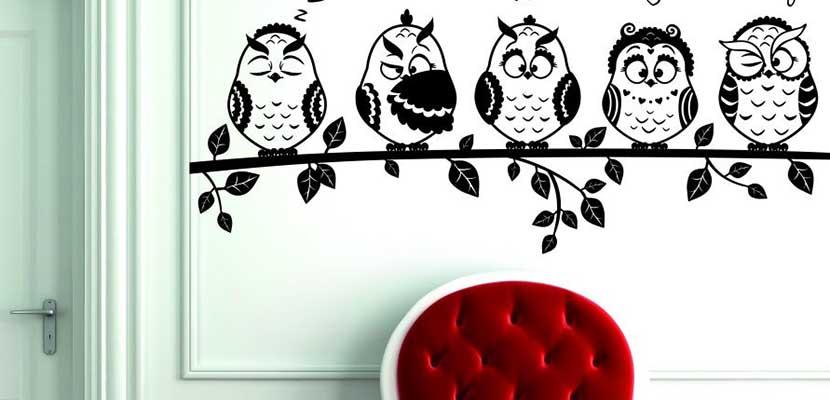 Vinilos de p&aacute;jaros