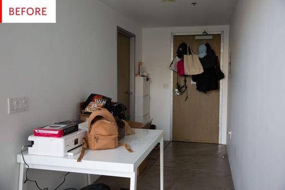 antes y después de una entrada