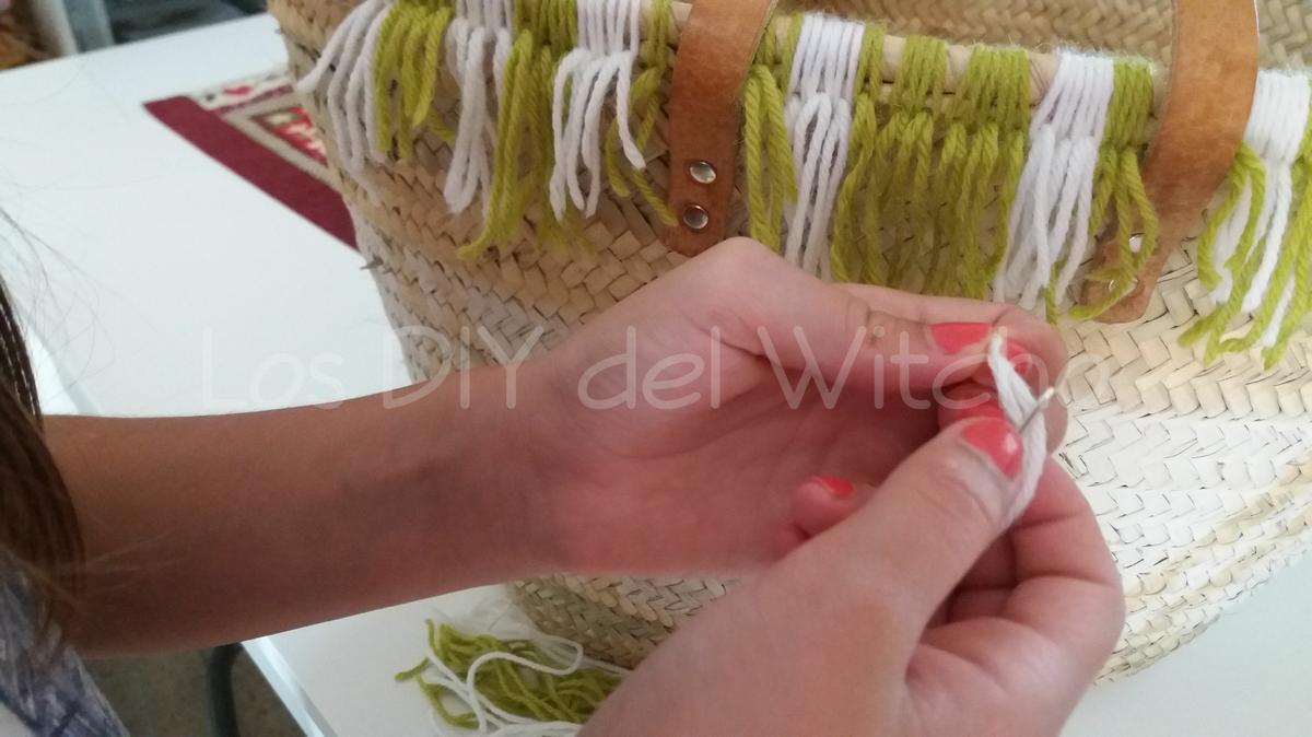 Cómo decorar un cesto para la playa