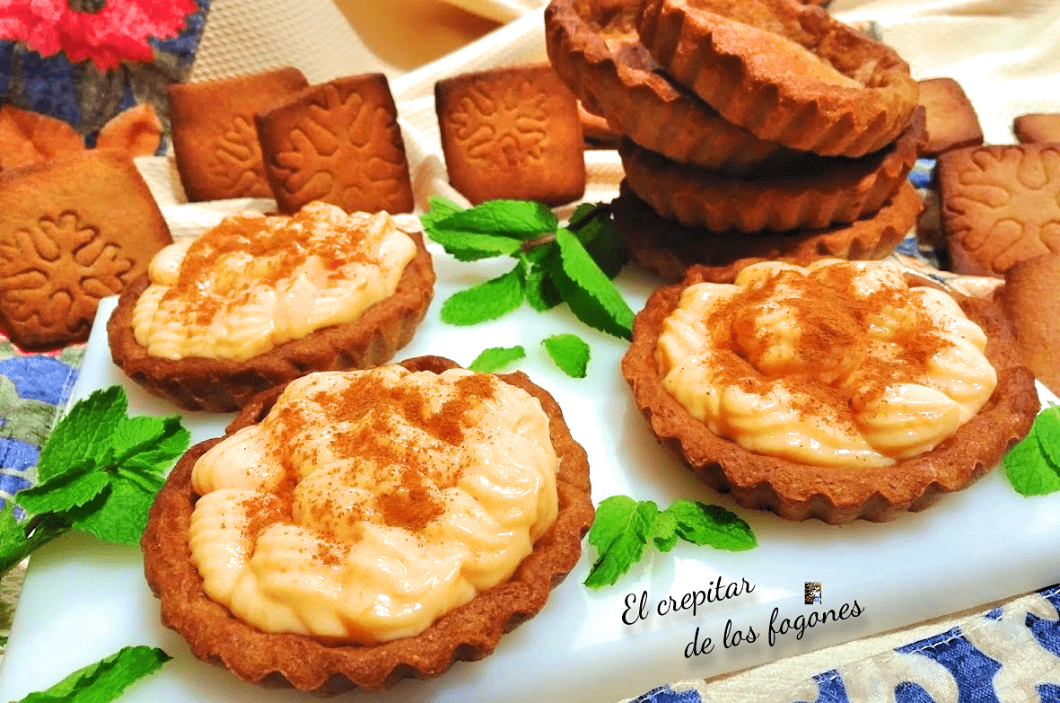 tartaletas de galleta