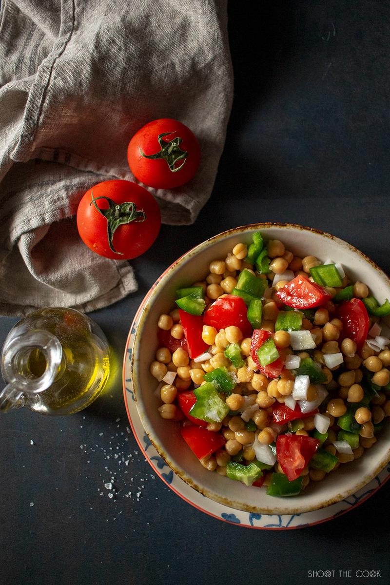 Gazpacho de garbanzos