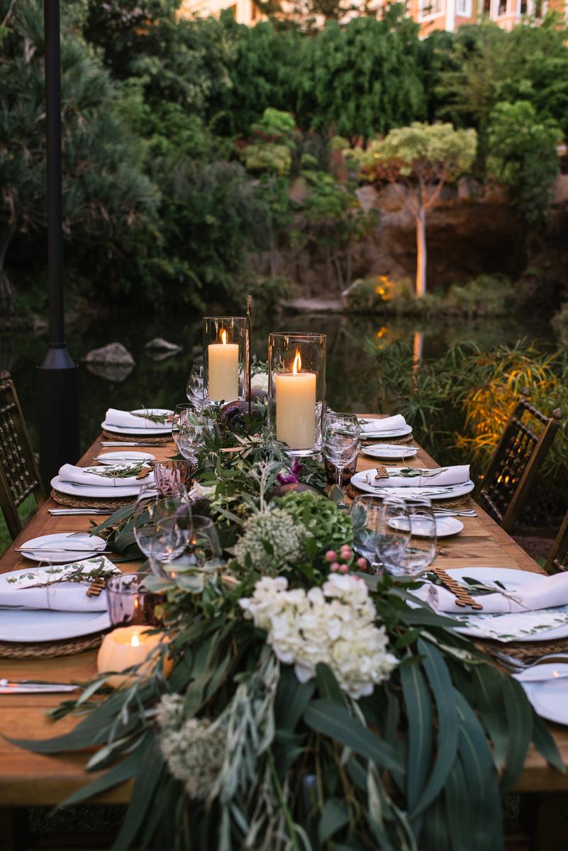 wedding table at bahia del duque mesa de bodas
