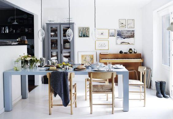 mesas de comedor para casas de verano