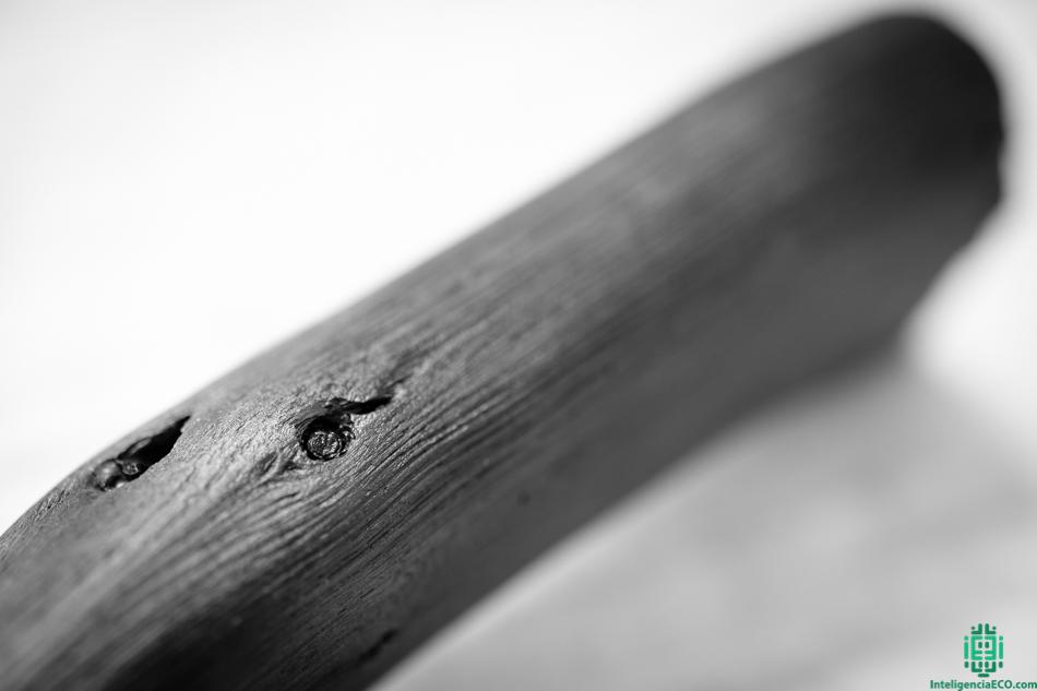 Filtro de carbón activo. Binchotan.