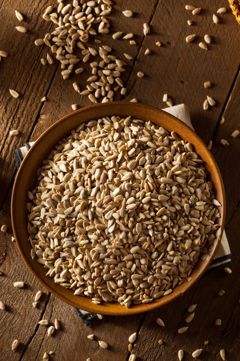 Semillas de girasol pelada