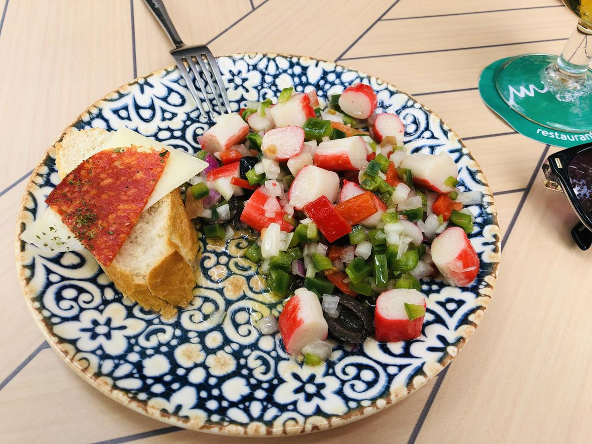 Ensalada de Cangrejo