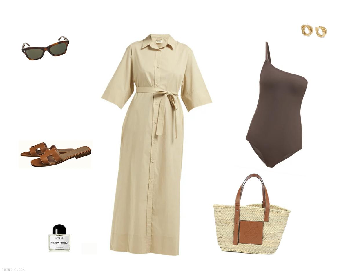 Trini | Matteau dress Loewe bag