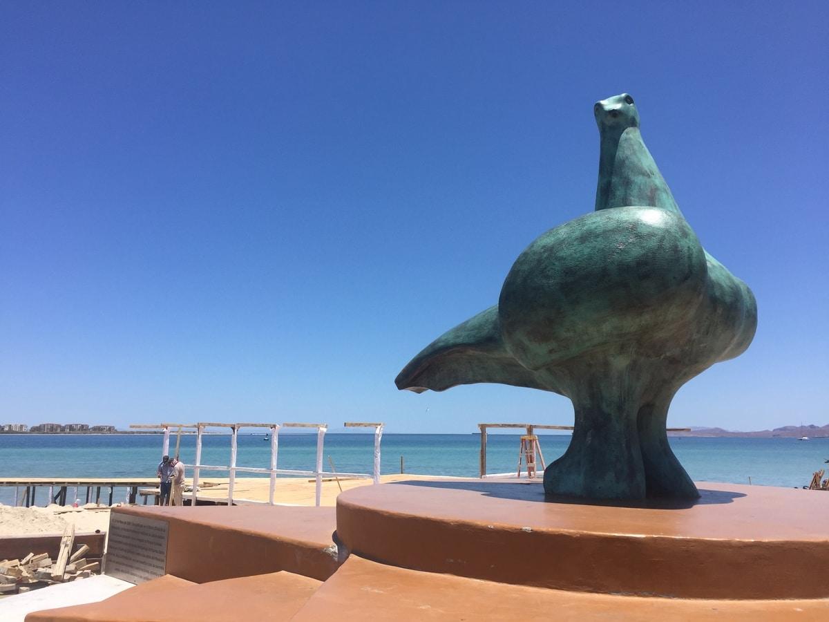 La Paloma de Juan Soriano en La Paz Baja California Sur