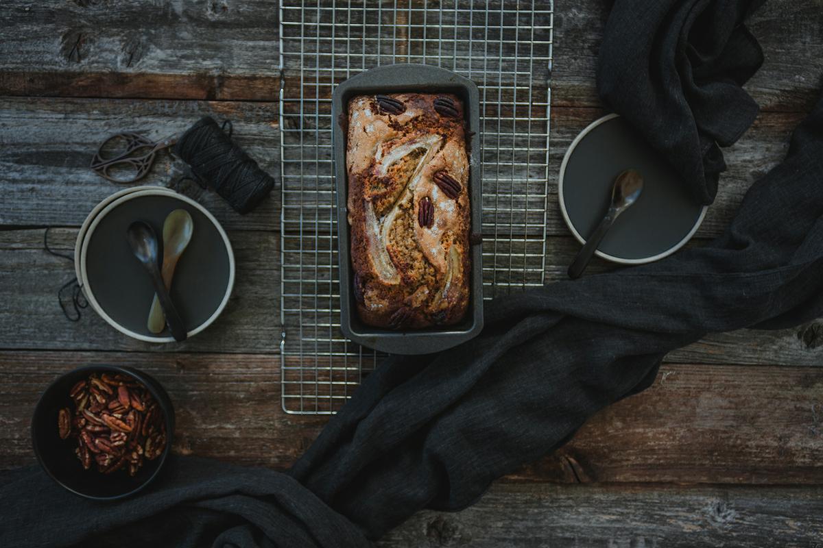 bizcocho de plátano