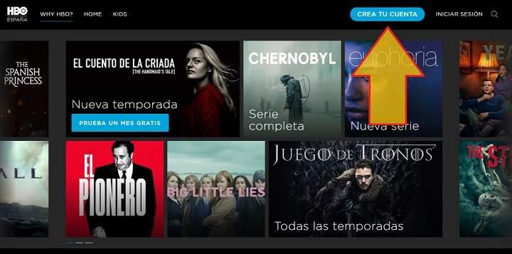 Promoción HBO gratis