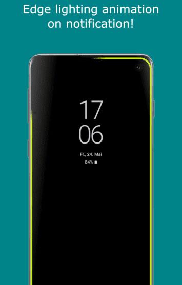 AodNotify - Notificación en los bordes de la pantalla