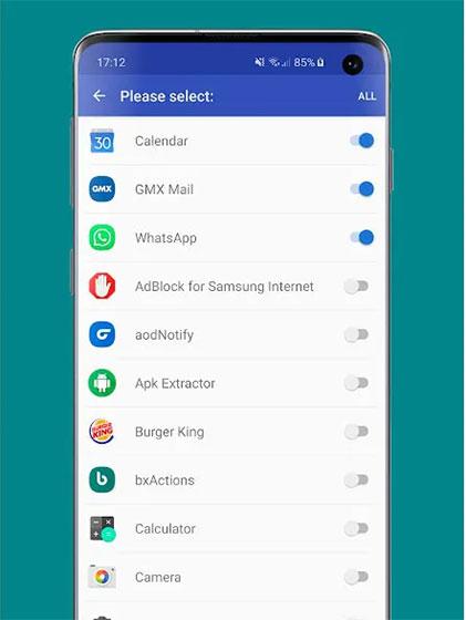 AodNotify - Aplicaciones
