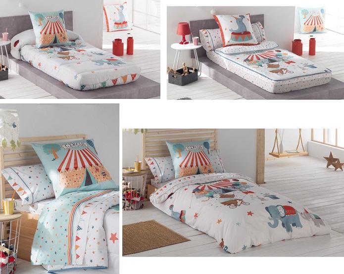 circus Tejidos JVR ropa cama infantil