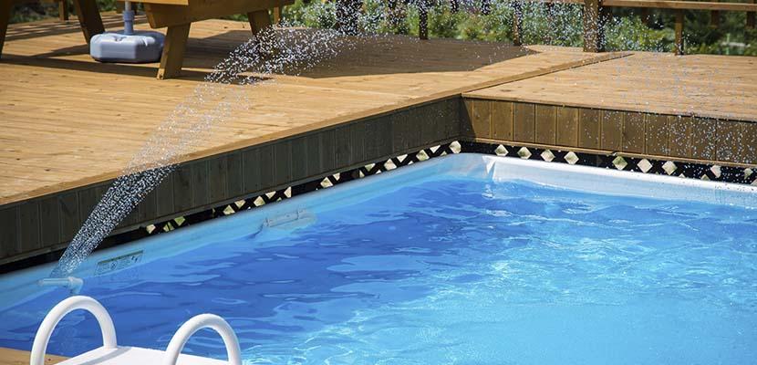 Piscinas con accesorios
