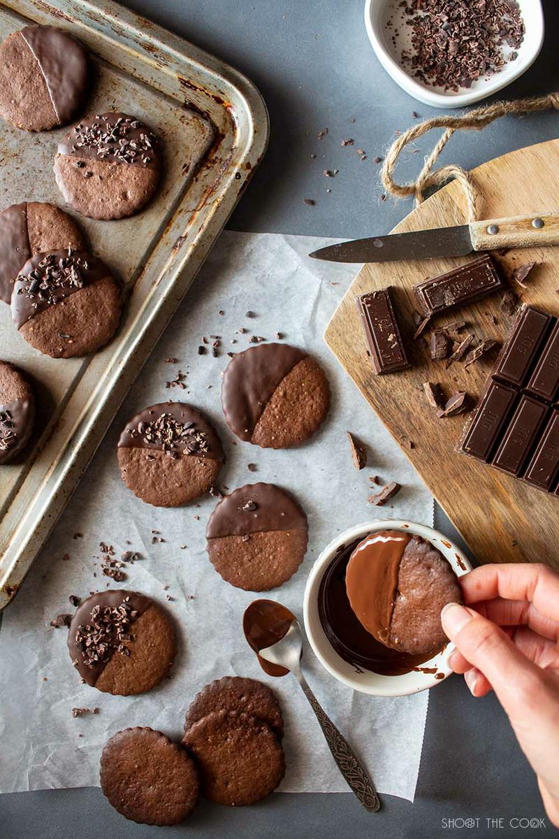 Galletas de Algarroba sin gluten saludables
